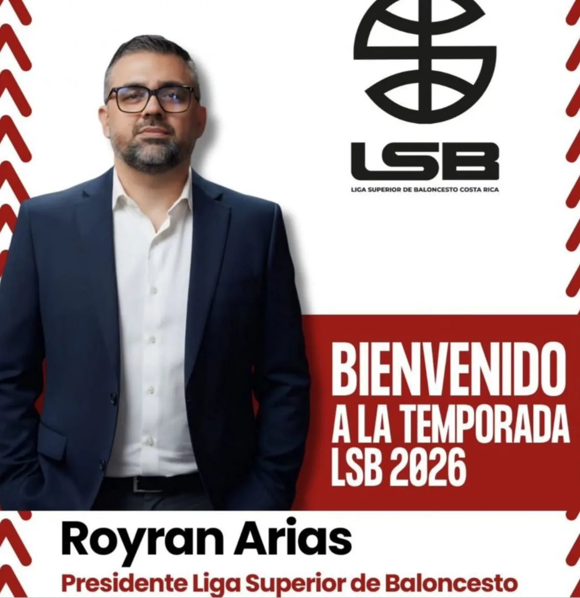 Royran Arias -Presidente Liga Superior de Baloncesto