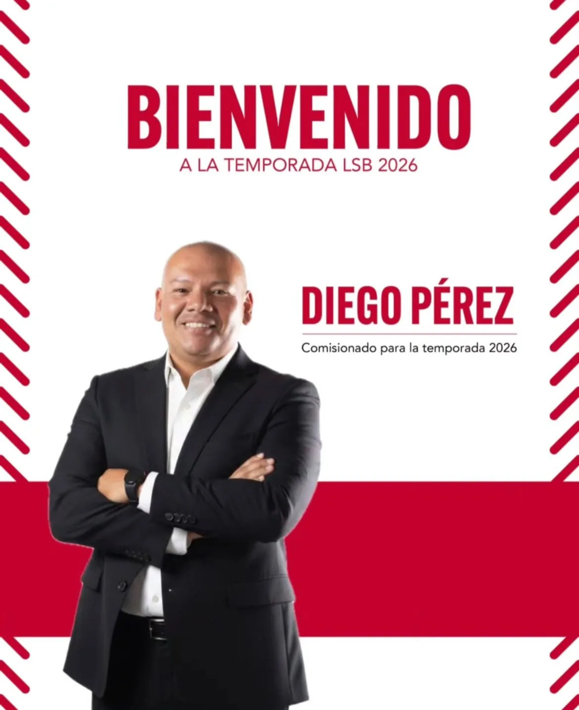 Diego Pérez-Comisionado para la temporada 2026